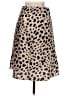 Aqua Animal Print Tan Casual Skirt Size S - photo 2