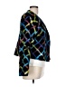 Chico's 100% Polyester Tie-dye Black Blazer Size Lg (2) - photo 4