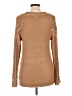 Selfie Leslie 100% Acrylic Tan Pullover Sweater Size L - photo 2