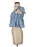 Altar'd State Blue Short Sleeve Top Size XXS - photo 5