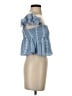 Altar'd State Blue Short Sleeve Top Size XXS - photo 4