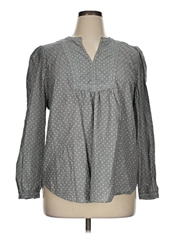 Ann Taylor LOFT Long Sleeve Blouse (view 1)