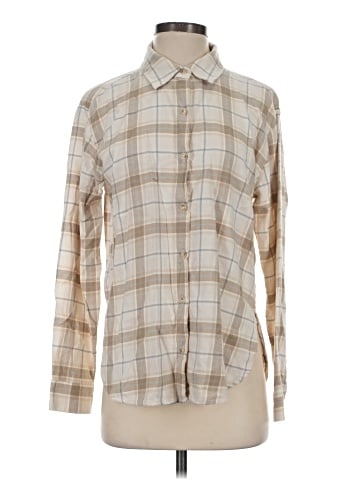 Copper Key Long Sleeve Button-Down Shirt (view 1)