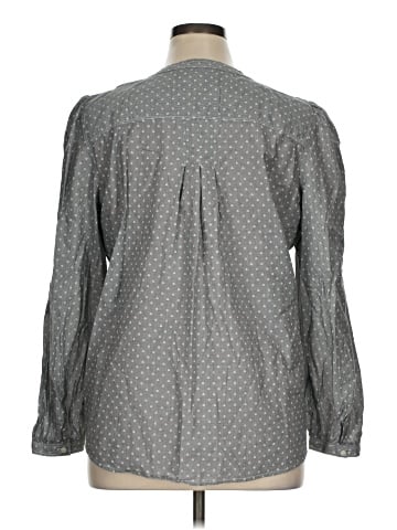 Ann Taylor LOFT Long Sleeve Blouse (view 2)