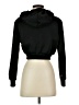 Shein 100% Polyester Black Zip Up Hoodie Size S - photo 2