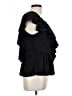 Express Black Short Sleeve Blouse Size L - photo 4