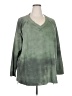 Terra & Sky Green Pullover Sweater Size 3X - photo 1