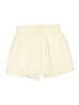 Elan 100% Cotton Solid Ivory Shorts Size S - photo 2