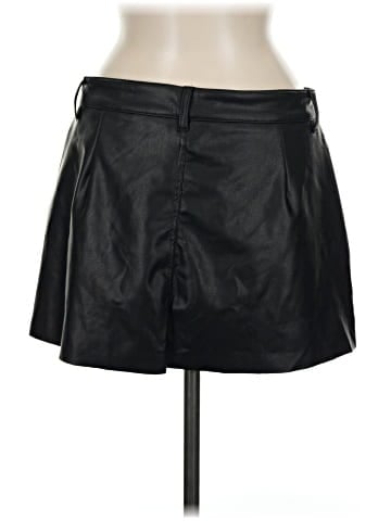 Rewash Faux Leather Skirt (view 2)