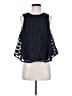 Tibi Blue Sleeveless Blouse Size 4 - photo 1