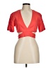 Zara Red Short Sleeve Top Size M - photo 1