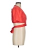 Zara Red Short Sleeve Top Size M - photo 4