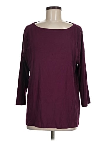 Chico's 3/4 Sleeve T-Shirt (view 1)