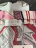 Fate Red Ivory Sleeveless Blouse Size L - photo 4