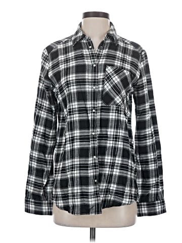 Express Long Sleeve Button-Down Shirt (view 1)