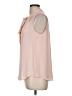 Ann Taylor 100% Polyester Pink Sleeveless Blouse Size M - photo 5