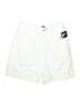 Basic Editions 100% Cotton Solid Ivory Cargo Shorts Size 16 - photo 1