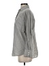 Everlane Solid Gray Long Sleeve Button-Down Shirt Size 00 - photo 5