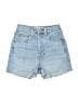 Denim Forum Blue Denim Shorts Size 24 waist - photo 1