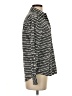M&S Houndstooth Black Long Sleeve Blouse Size 2 - photo 4