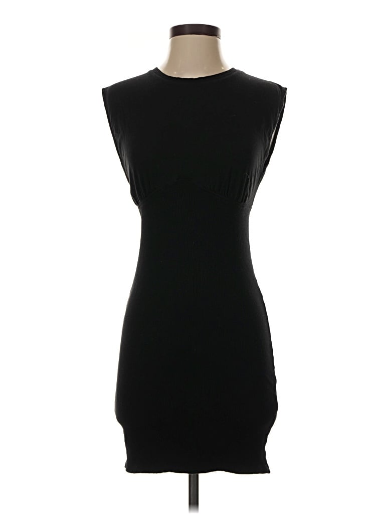 Pre-owned Bershka Cocktail Dress In Black