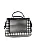 Calvin Klein Checkered-gingham Gray Black Satchel One size - photo 1