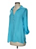 Lilly Pulitzer Blue Teal 3/4 Sleeve Blouse Size XS - photo 1