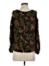 Lauren Conrad 100% Polyester Black 3/4 Sleeve Blouse Size S - photo 2