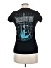 Bella Black Short Sleeve T-Shirt Size M - photo 2