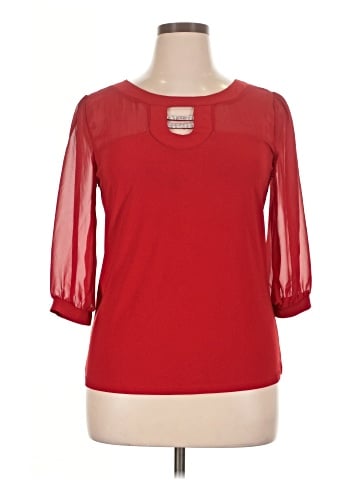 Adele & May 3/4 Sleeve Top (view 1)