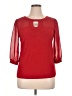 Adele & May Red 3/4 Sleeve Top Size XL - photo 1