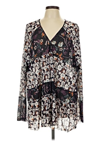 Free People Long Sleeve Blouse (view 1)
