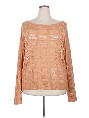 Pink Lily Pullover Sweater (view 1)