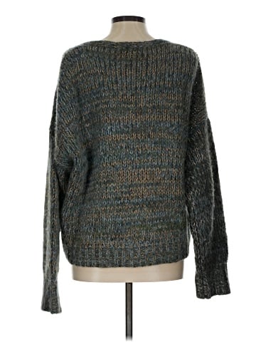 Madewell Marled V-Neck Sweater (view 2)