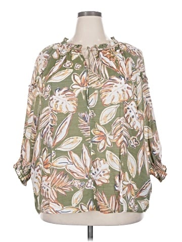 Zac & Rachel 3/4 Sleeve Blouse (view 1)