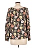 I.N. Studio 100% Rayon Black Long Sleeve Blouse Size L - photo 2