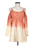 Element 100% Cotton Tie-dye Orange Casual Dress Size XS - photo 1