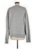 Shein 100% Polyester Graphic Silver Gray Sweatshirt Size 6 - photo 2