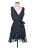 By & By 100% Polyester Polka Dots Blue Cocktail Dress Size S - photo 1