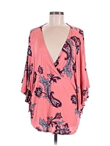Free People 3/4 Sleeve Blouse (view 1)