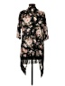 Ember 100% Polyester Black Kimono Size S - photo 2