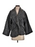 Patterson J. Kincaid 100% Polyester Chevron-herringbone Gray Coat Size XS - photo 1