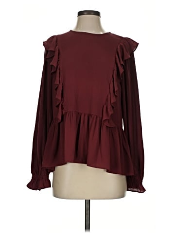 Ann Taylor Long Sleeve Blouse (view 1)