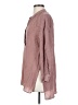 Babaton 100% Cupro Pink Long Sleeve Blouse Size XS - photo 5