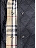 Burberry 100% Polyester Argyle Black Quilted Button Front Jacket Size 8 R - photo 9