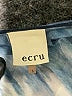 Ecru Tie-dye Purple Long Sleeve Blouse Size S - photo 7