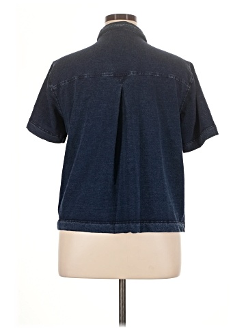 Jane and Delancey Short Sleeve Button-Down Shirt (view 2)