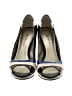 AK Anne Klein Color Block Blue Heels Size 7 1/2 - photo 2