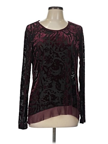 Simply Vera Vera Wang Long Sleeve Blouse (view 1)