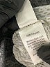 Ecru 100% Polyester Metallic Ivory Long Sleeve Blouse Size S - photo 8
